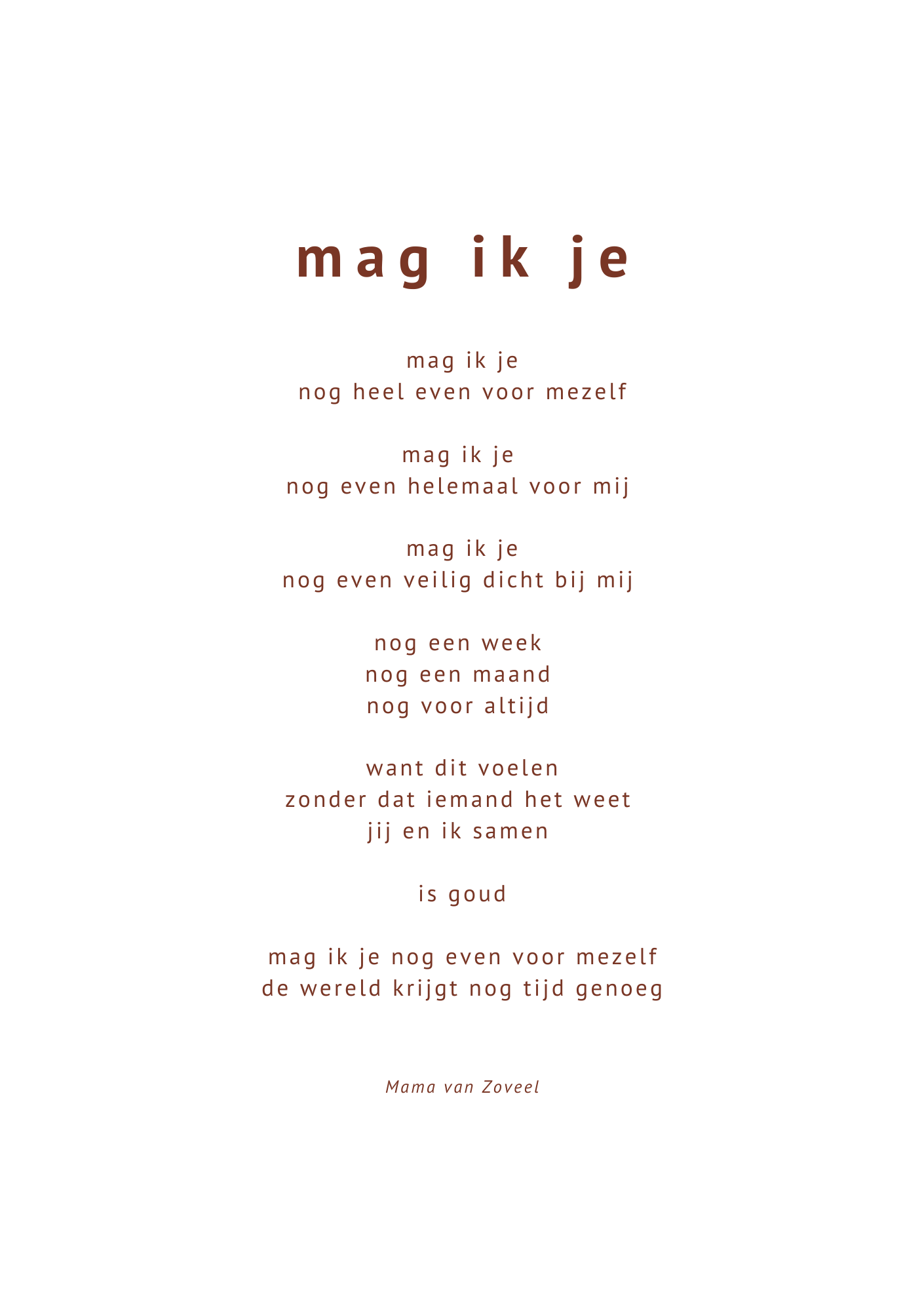 Een stukje van jezelf