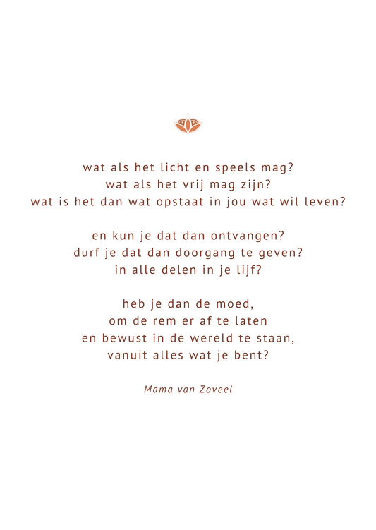 Kaart ~ licht en speels ~